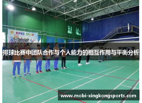 排球比赛中团队合作与个人能力的相互作用与平衡分析